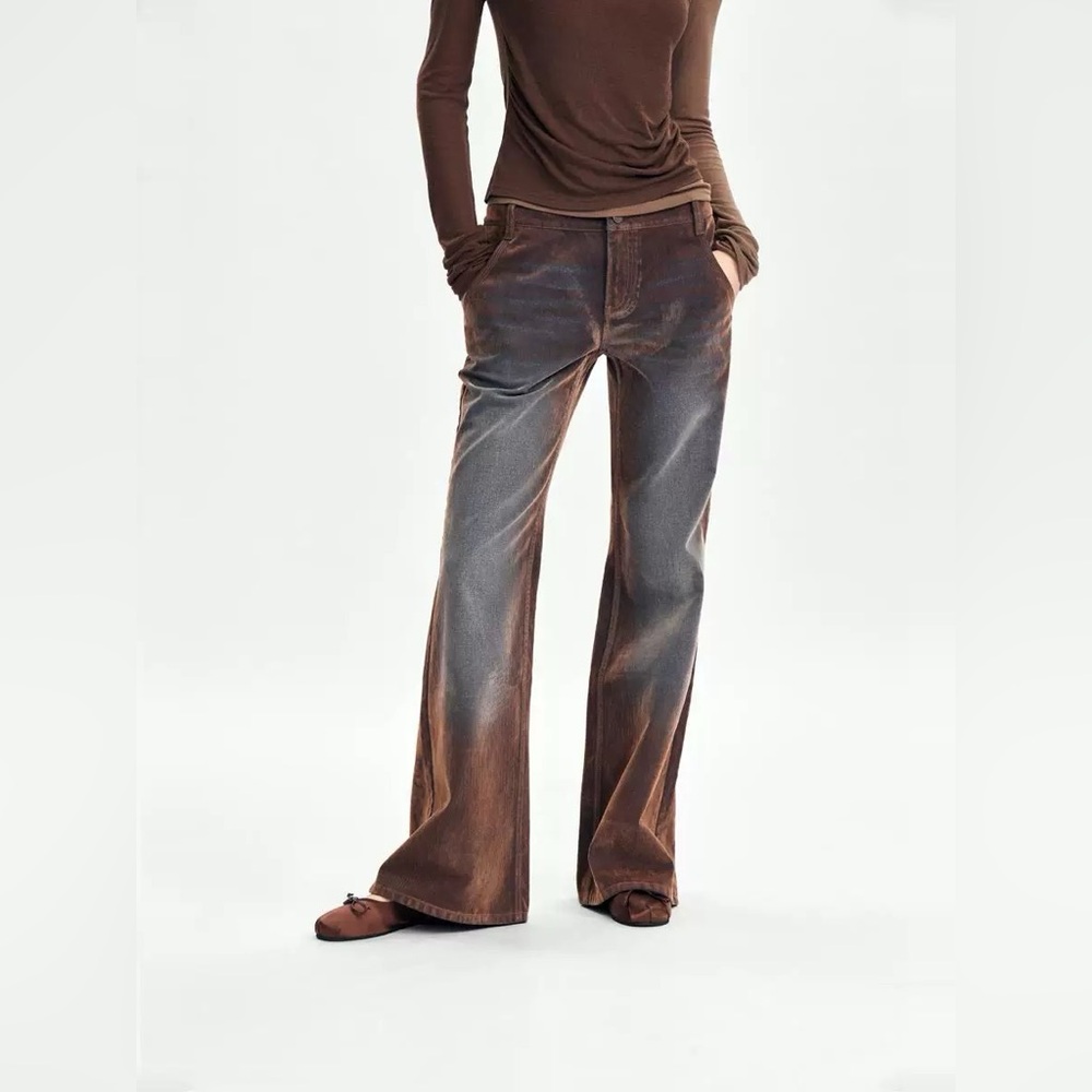 Rure low rise retro-style jeans